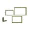 Ekena Millwork Rectangle, Open Back, Vintage Farmhouse Shadow Box Shelves, Barnwood Decor Collection, PK3 DECR18SBRTOBGR - alternate 3